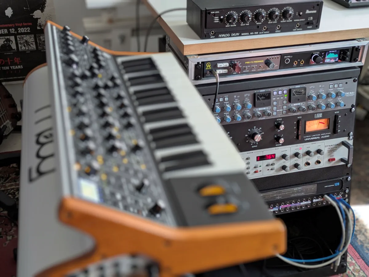 Patrik Skoog in his studio